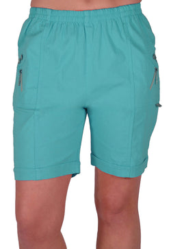 Elasticized Plus Size Shorts