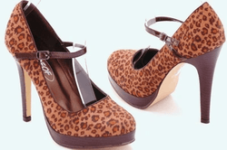 Gabrielle Leopard Print Shoes