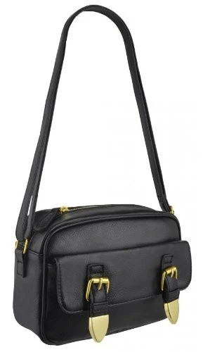 Carly Buckled Cross Body Bag