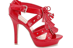 Ladies High Heel Platform Bridal Red Shoes