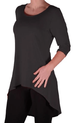 Lexy Fishtail 3/4 Sleeves Plus Size Tops