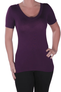 Yana Short Sleeve V Neck T-Shirt